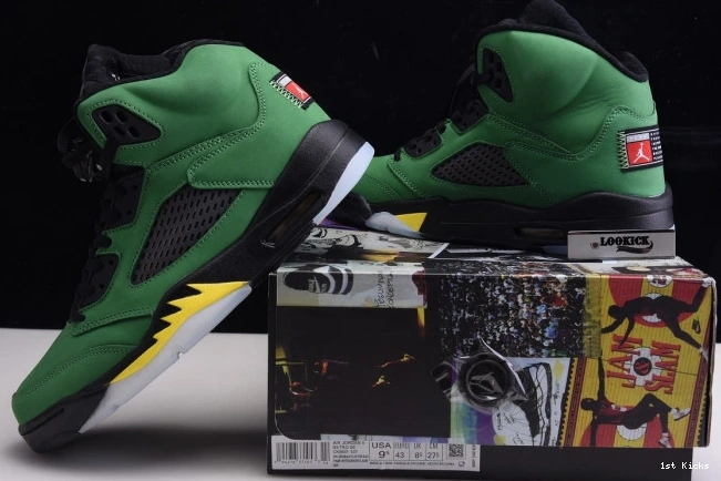 1st Kicks CK6631- Jordan SE 5 1085 Oregon Ducks StreetReady Air 1105